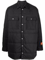 Heron Preston veste matelassée à patch logo - Noir