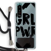 Girl Power #2: Sony Xperia 5 III Transparant Hoesje met koord