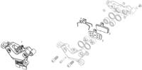 SRAM schijfrem "db8". disc brake db8 fr. 950mm