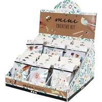Silk Clay Display met creative mini kits, h: 539 mm, 42 set/ 1 doos