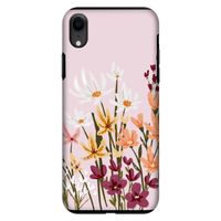 Painted wildflowers: iPhone XR Tough Case