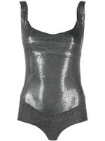 Atu Body Couture haut sans manches à sequins brodés - Gris - thumbnail