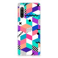 Sony Xperia 10 IV | TPU Hoesje | Blokken Kleurrijk