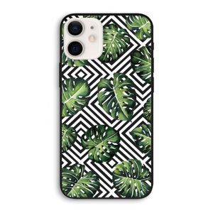 Geometrische jungle: iPhone 12 Biologisch afbreekbaar hoesje