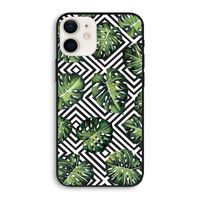 Geometrische jungle: iPhone 12 Biologisch afbreekbaar hoesje