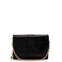 MOSZ Krisbag Telefoontasje Croco Black Gold - thumbnail