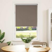 Rolgordijn verduisterend koffie 75x130 cm stofbreedte 70,7 cm