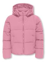 Kids ONLY winter winterjas meisjes - roze - puffer - Kogmalia