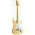 Fazley Classic Series Fire FJH100-M Ivory elektrische gitaar met reversed headstock en tremolo