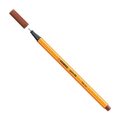 Stabilo point 88 - fineliner - roodkrijt (88/38)