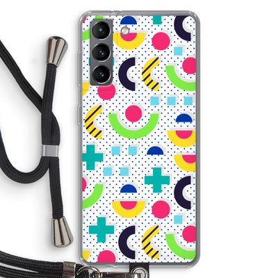 8-bit N°1: Samsung Galaxy S21 Transparant Hoesje met koord