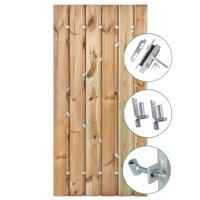 Tuindeur Privacy grenen 130 cm Tuindeco - Tuindeco