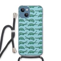 Kroko: iPhone 13 Transparant Hoesje met koord