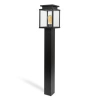 Leicester Tuinlamp Zwart 100cm