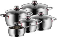 WMF Pannenset Quality One - RVS - 5-delig