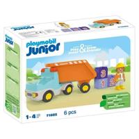 PLAYMOBIL Junior 71685 Autocarro con cassone ribaltabile, dai 12 mesi