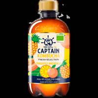 The Gutsy Captain Kombucha Pineapple & Peach 400 ml bij Jumbo