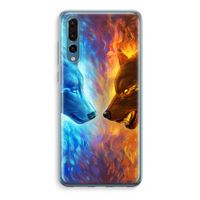 Fire & Ice: Huawei P20 Pro Transparant Hoesje