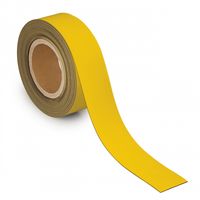 MAUL magnetisch etiketband beschrijf- en wisbaar, 10mtx50mm, geel