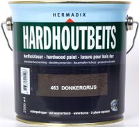 Hardhoutbeits 463 donker grijs 2500 ml - Hermadix