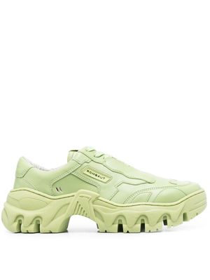 Rombaut baskets en cuir à lacets - Vert