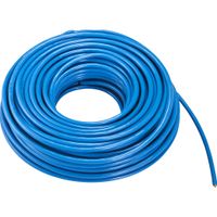 PUR kabel H07BQ-F 5 x 4,0mm kleur blauw 50M
