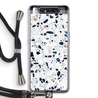 Terrazzo N°1: Samsung Galaxy A80 Transparant Hoesje met koord