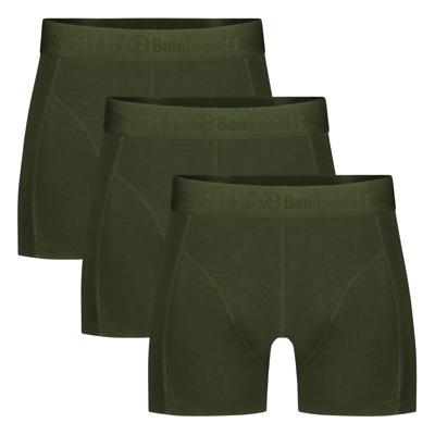 3-pak heren boxers - Rico - Bamboe heren boxershorts lange pijpjes