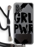 Girl Power #2: Samsung Galaxy A32 5G Transparant Hoesje met koord