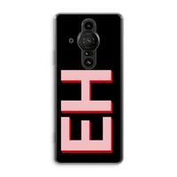Monogram: Sony Xperia Pro-I Transparant Hoesje