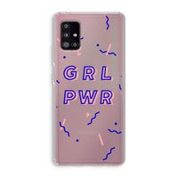 GRL PWR: Samsung Galaxy A51 5G Transparant Hoesje