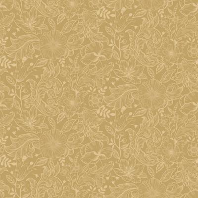 Dutch Wallcoverings Angas - Wilma Yellow - Geel