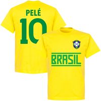 Brazilië Pelé 10 Team T-shirt - thumbnail