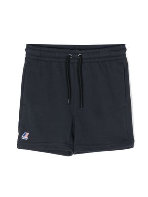 K Way Kids short à patch logo - Bleu