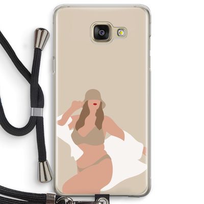 One of a kind: Samsung Galaxy A5 (2016) Transparant Hoesje met koord