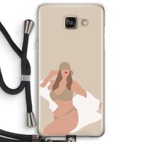 One of a kind: Samsung Galaxy A5 (2016) Transparant Hoesje met koord