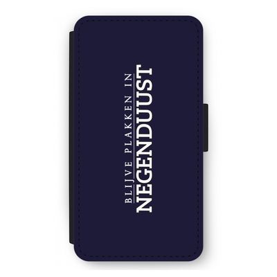 Blijve plakken in Negenduust: iPhone 12 mini Flip Hoesje