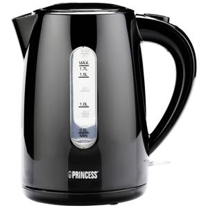 Princess 236017 Waterkoker Aantal/Volume: 1.7 l Zwart