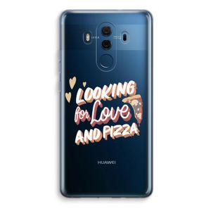 Pizza is the answer: Huawei Mate 10 Pro Transparant Hoesje