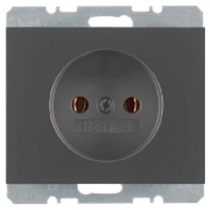 6167157006  - Socket outlet (receptacle) anthracite 6167157006