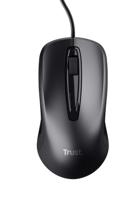Trust CARVE Muis USB Optisch Zwart 3 Toetsen 1200 dpi - thumbnail