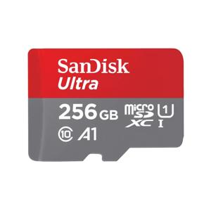 SanDisk MicroSDXC Ultra 256GB 150mb/s C10 - SDA UHS-I Micro SD-kaart Grijs