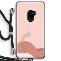 Wine: Xiaomi Mi Mix 2 Transparant Hoesje met koord