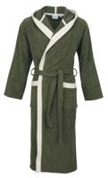 Carl Ross Carl Ross unisex badjas 740300 reed/off white XL
