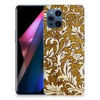 Siliconen Hoesje OPPO Find X3 | X3 Pro Barok Goud