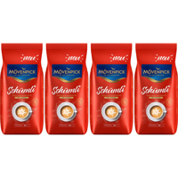 Mövenpick Schümli - koffiebonen - 4 x 1 kilo