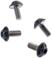 SILCA bout screw cerakote black 4pcs.