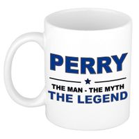 Perry The man, The myth the legend collega kado mokken/bekers 300 ml