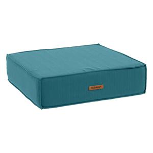 Hesperide Vloerkussen Korai - turquoise - PU-schuim/polyester - 45 x 45 cm - grond zitkussen