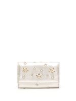Jimmy Choo porte-clés à ornements en cristal - Jaune